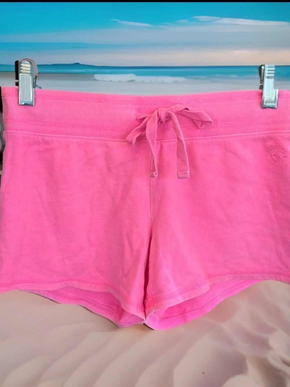 Justice Bright Pink Comfy Shorts